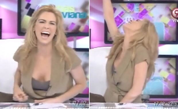 Viviana Canosa, embarazada de pocas semanas. (Foto: captura TV)