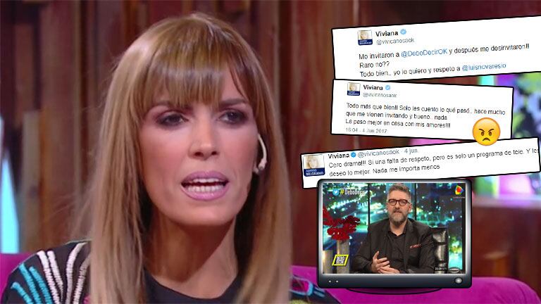 Viviana Canosa, enojada tras ser bajada del programa de Luis Novaresio