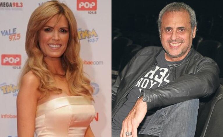 Viviana Canosa y Jorge Rial, cara a cara (Foto: Web).