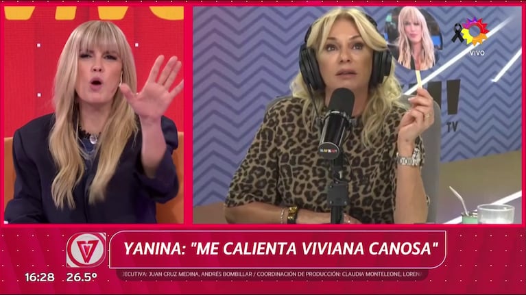 Viviana Canosa y Yanina Latorre.
