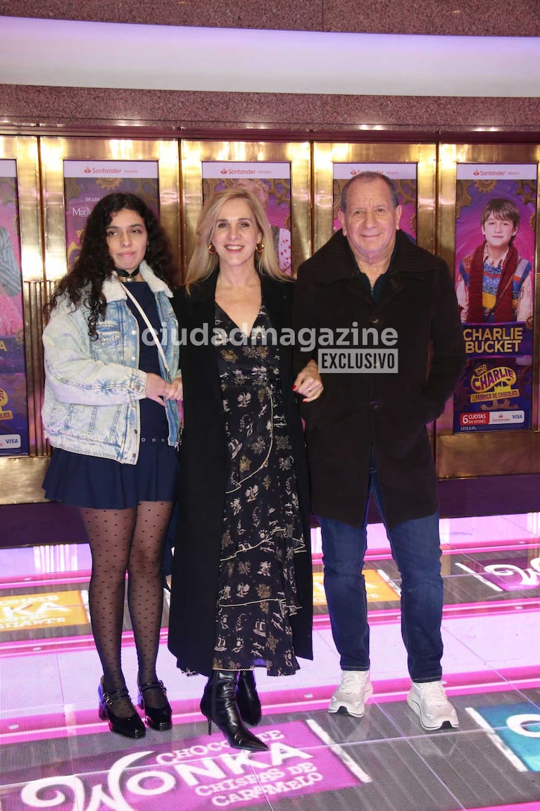 Viviana Puerta y familia (Foto: Movilpress)