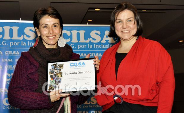 Viviana Saccone en el evento de Cilsa. (Foto: Jennifer Rubio para Ciudad.com)