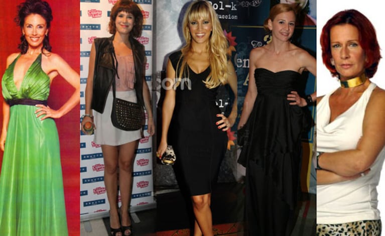 Viviana Saccone, Vanesa González, Luisana Lopilato, Laura Azcurra y María Valenzuela.