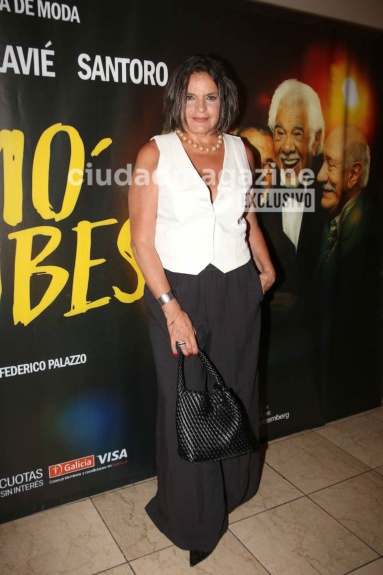 Viviana Sáenz en el estreno de Vamo' los pibes (Foto: Movilpress)