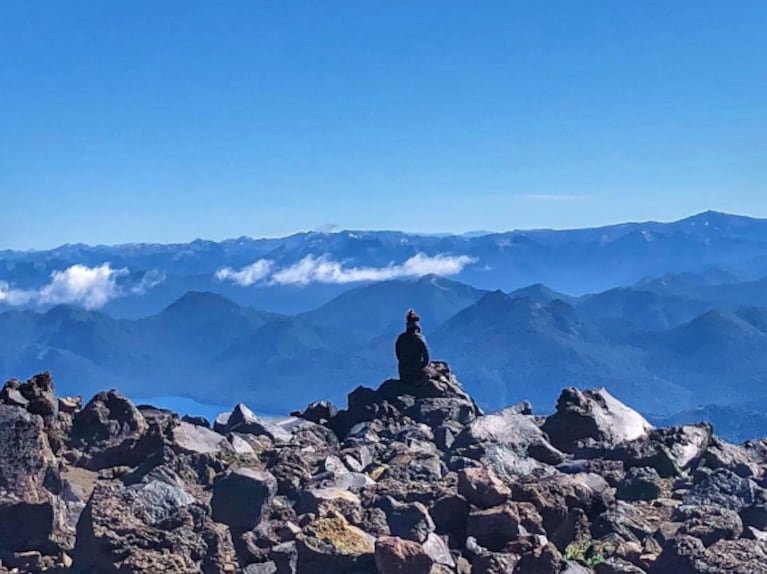 Volcán Lanín. Crédito: X