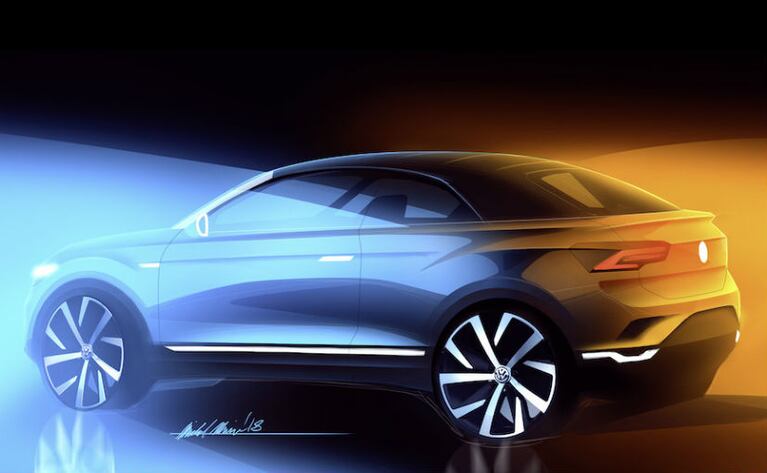 Volkswagen T-Roc Cabriolet saldrá en el 2020