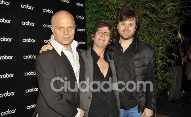 Wainraich, Menahem y Breitman, de festejo en La Plaza. (Foto: Jennifer Rubio-Ciudad.com)