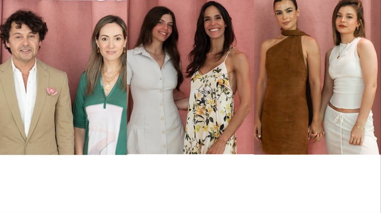 Wally Diamante, Carlota García, India Arana, María Susini, Agustina Cherri y Muna Pauls.
