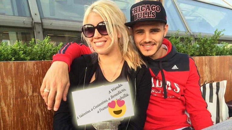 Wanda e Icardi tendrán una beba. (Foto: Web)
