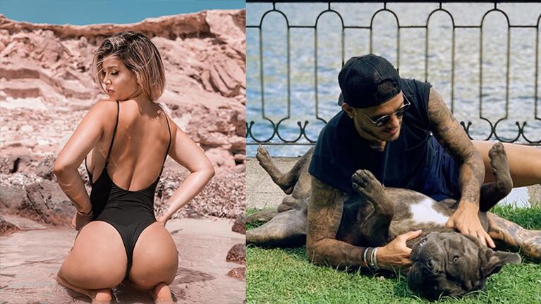 Wanda le dedicó a Mauro un comentario que pretendía ser hot...