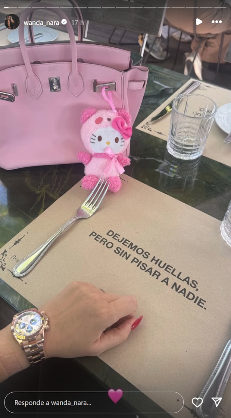 ¿Wanda le dedicó una indirecta a Mauro y China? Foto: IG | wanda_nara