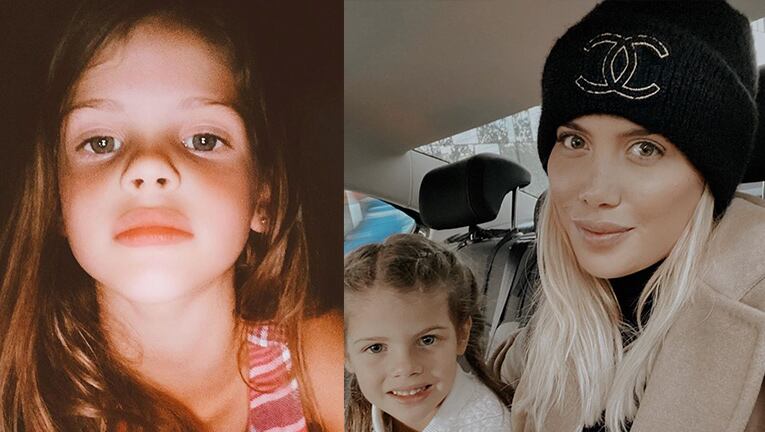 Wanda mandó al frente a su hija Francesca.