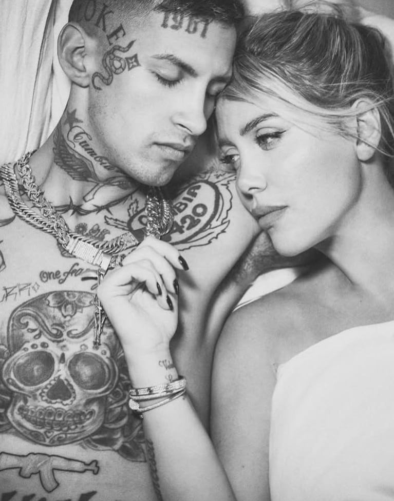 Wanda Nara asistió al cumple de la mamá de L-Gante. Foto: IG | wanda_nara