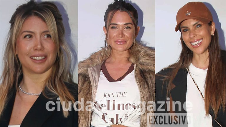 Wanda Nara, Cami Homs y Barby Franco en la premiere de Lilo & Stitch (Fotos: Movilpress).