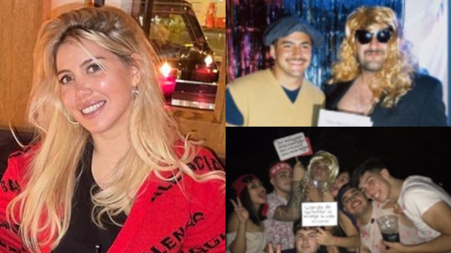 Wanda Nara celebró los disfraces de Halloween reivindicándola tras el escándalo con la China Suárez