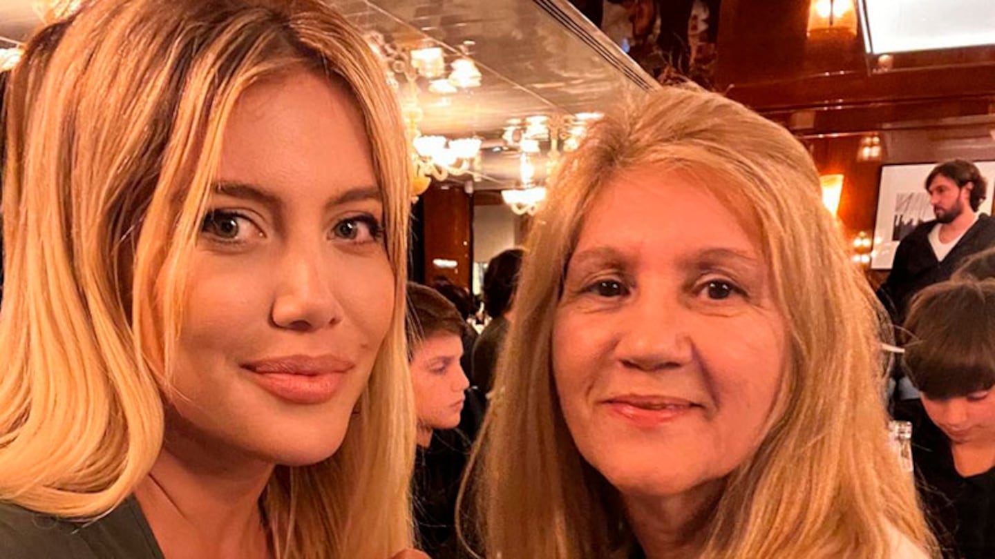 Wanda Nara cenó con la mamá de Lionel Messi a horas de la final de Qatar 2022