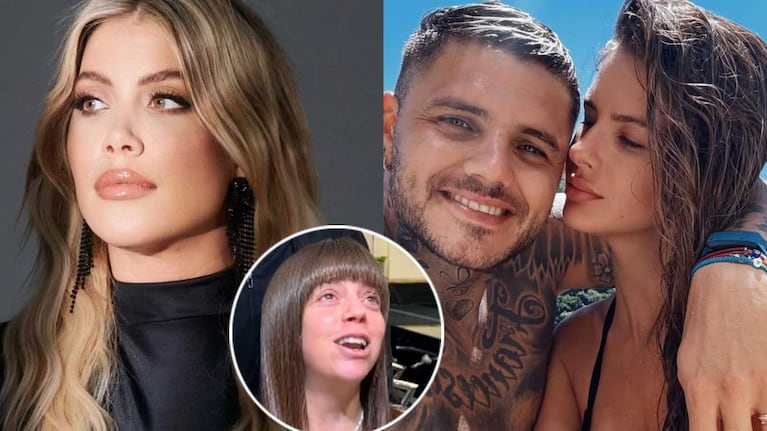 Wanda Nara, China Suárez, Mauro Icardi y Juariu (Fotos: Instagram @wanda_nara/ @mauroicardi y @juariu)