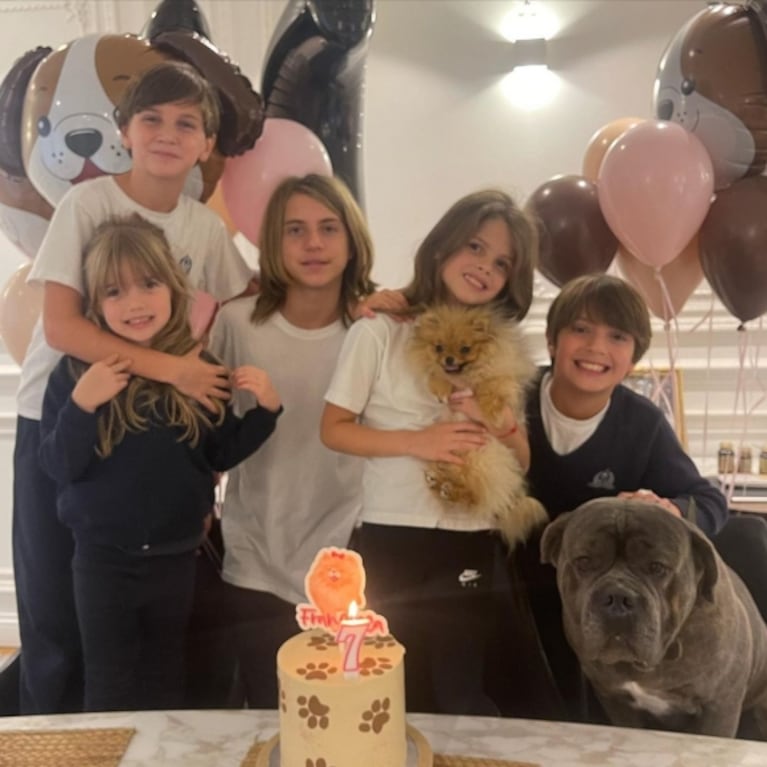 Wanda Nara compartió las fotos del festejo de cumpleaños de su hija Francesca: "Te amamos mucho"