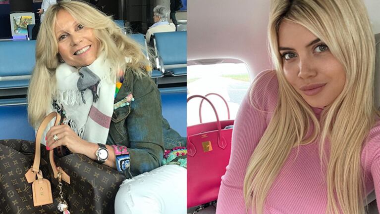 Wanda Nara compartió su pícaro chat privada con su abogada, Ana Rosenfeld.