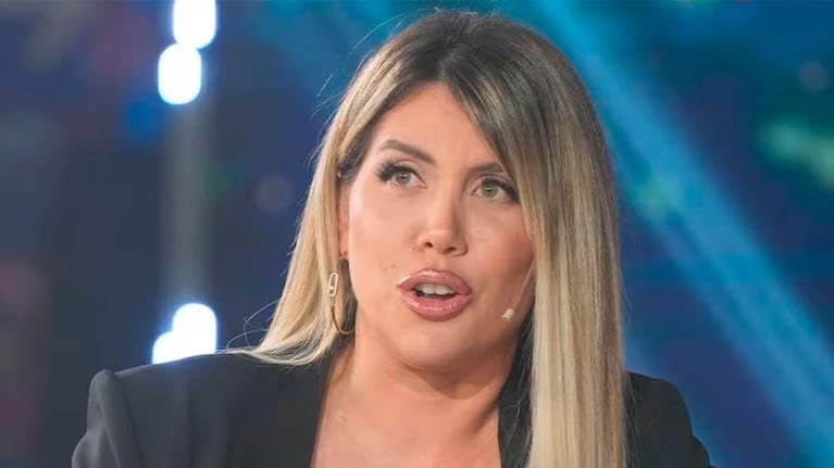 Wanda Nara con Susana Giménez en el 2024 (Foto: captura de Telefé).
