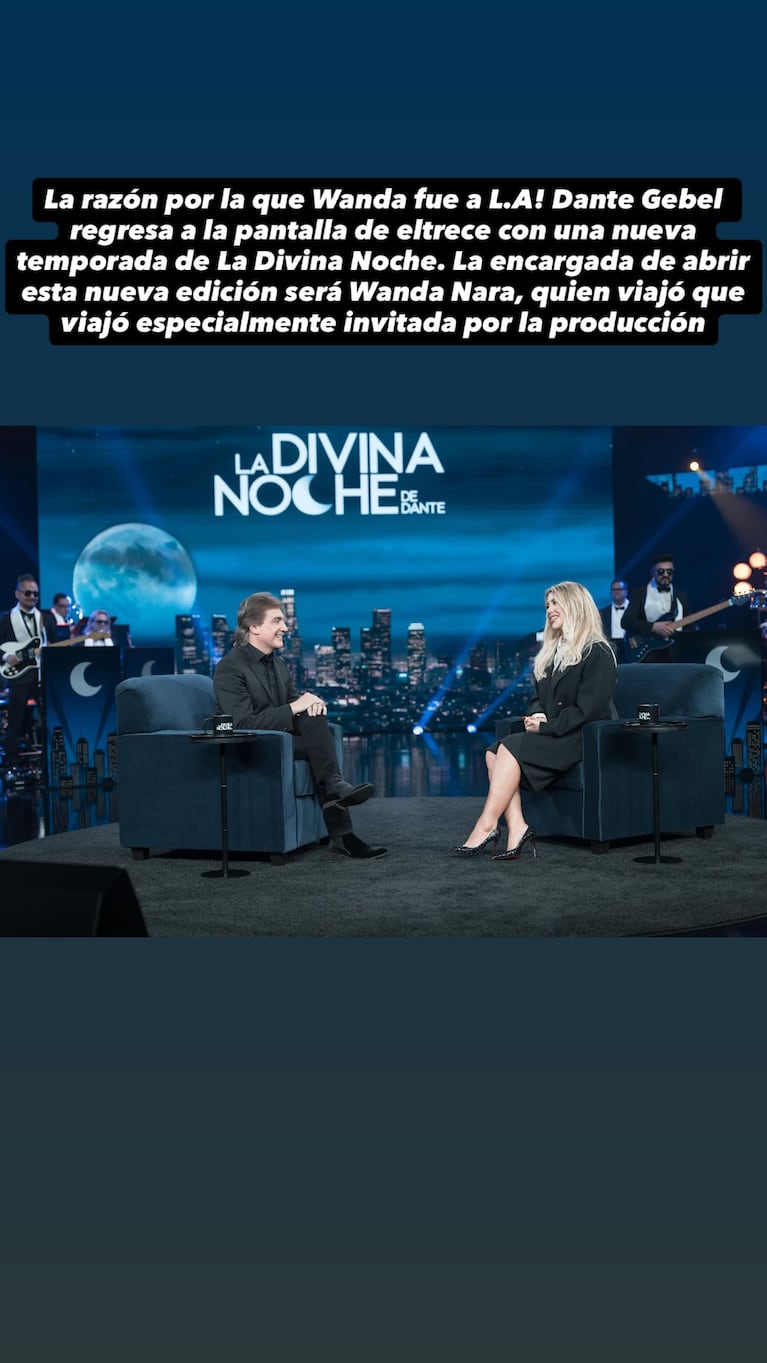 Wanda Nara. Crédito: Instagram