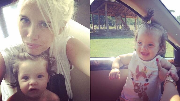 Wanda Nara, de safari con sus hijos (Foto: Instagram)