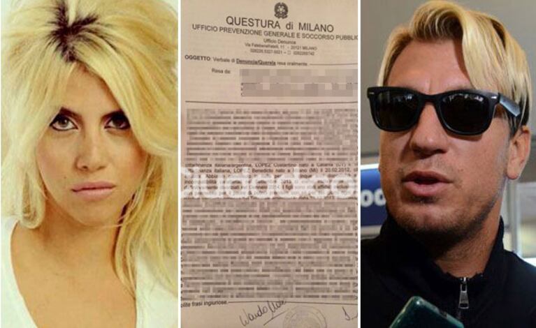 Wanda Nara denunció a Maxi López por "violencia física". (Foto: Web y Ciudad.com)