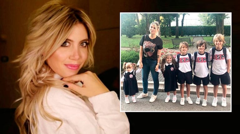 Wanda Nara describió al detalle qué rasgos de su personalidad heredaron cada uno de sus hijos