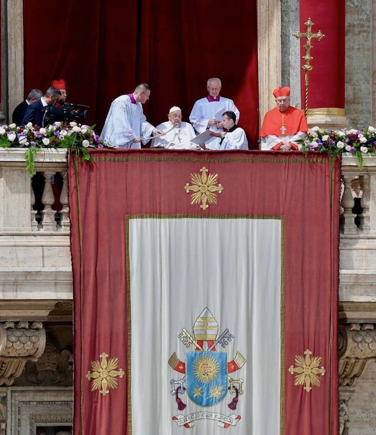 Wanda Nara despidió al papa Francisco. Foto: IG | franciscus