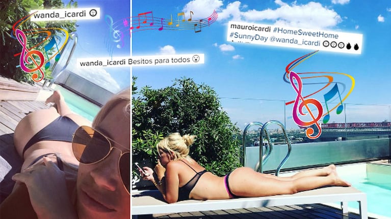 Wanda Nara, diosa musical. (Foto: Instagram)