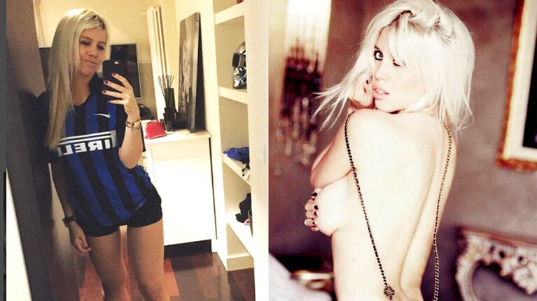 Wanda Nara, diosa total con su look botinero para dormir (Fotos: Instagram). 
