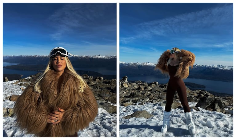 Wanda Nara disfruta sus vacaciones en Villa La Angostura | Créditos: Instagram @wanda_nara