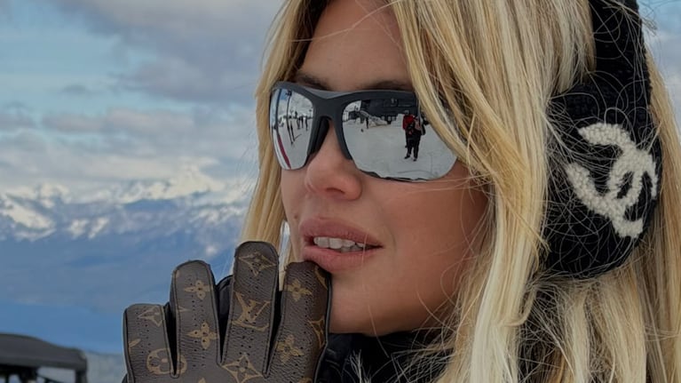 Wanda Nara en el sur argentino. Foto: Instagram wanda_nara