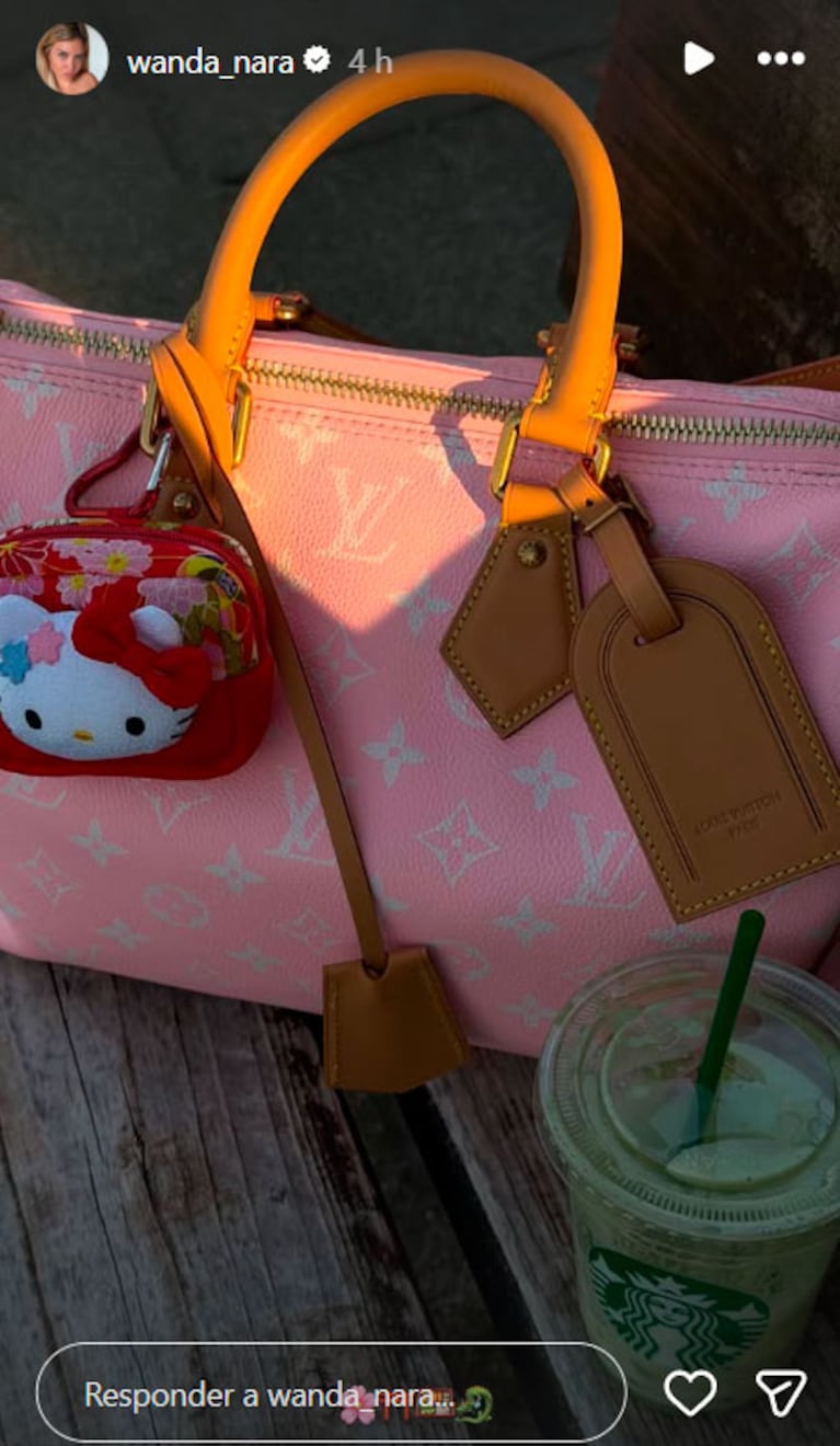 Wanda Nara en Japón: los bolsos de lujo que son tendencia esta primavera