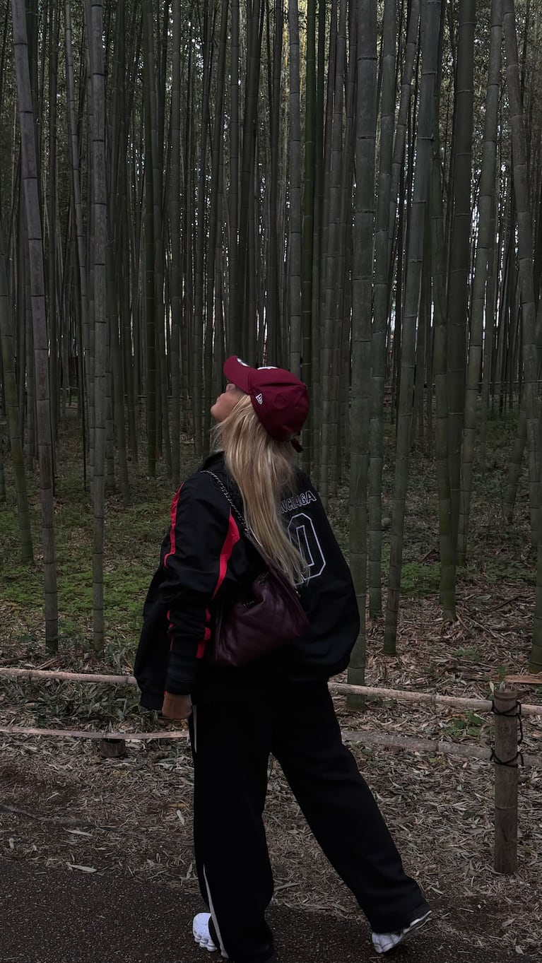 Wanda Nara en Kyoto (Foto de Instagram @wanda_nara)