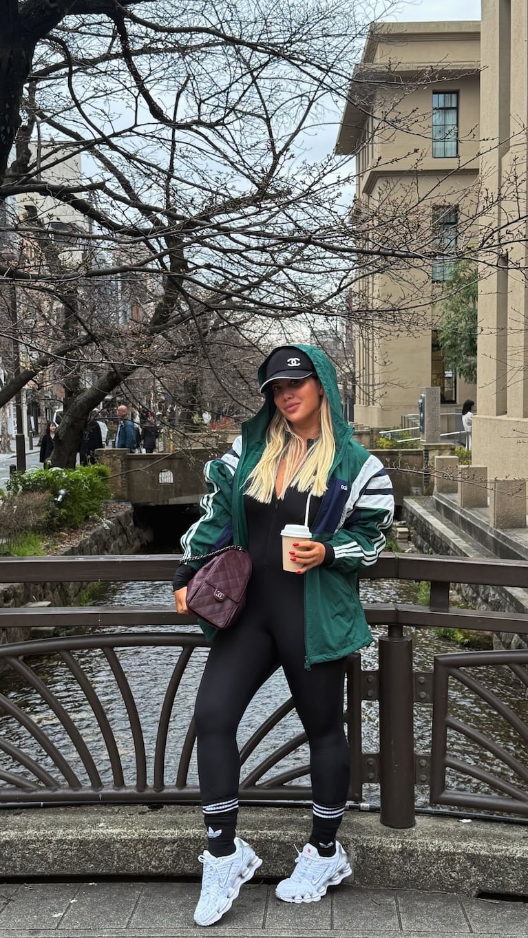 Wanda Nara en Kyoto (Foto de Instagram @wanda_nara)