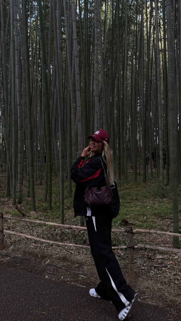 Wanda Nara en Kyoto (Foto de Instagram @wanda_nara)