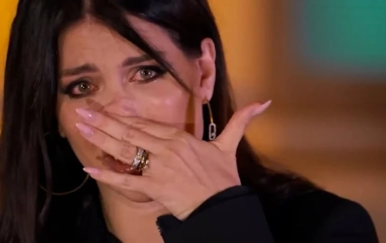 Wanda Nara en la entrevista con Susana Giménez en Italia en el 2021 (Foto: web).