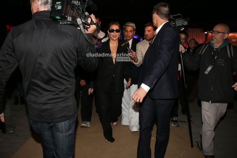 Wanda Nara en los Premios Ídolo Argentina 2025 (Foto: Movilpress).