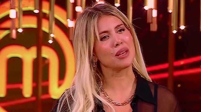 Wanda Nara en MasterChef Celebrity (Foto: captura Telefe)