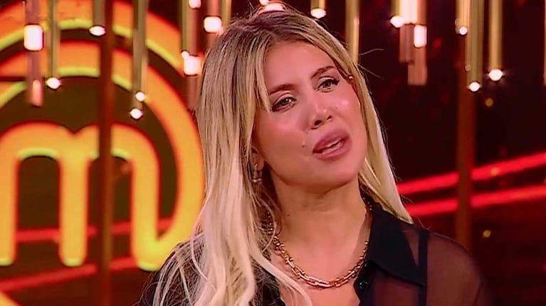 Wanda Nara en MasterChef Celebrity (Foto: captura Telefe)