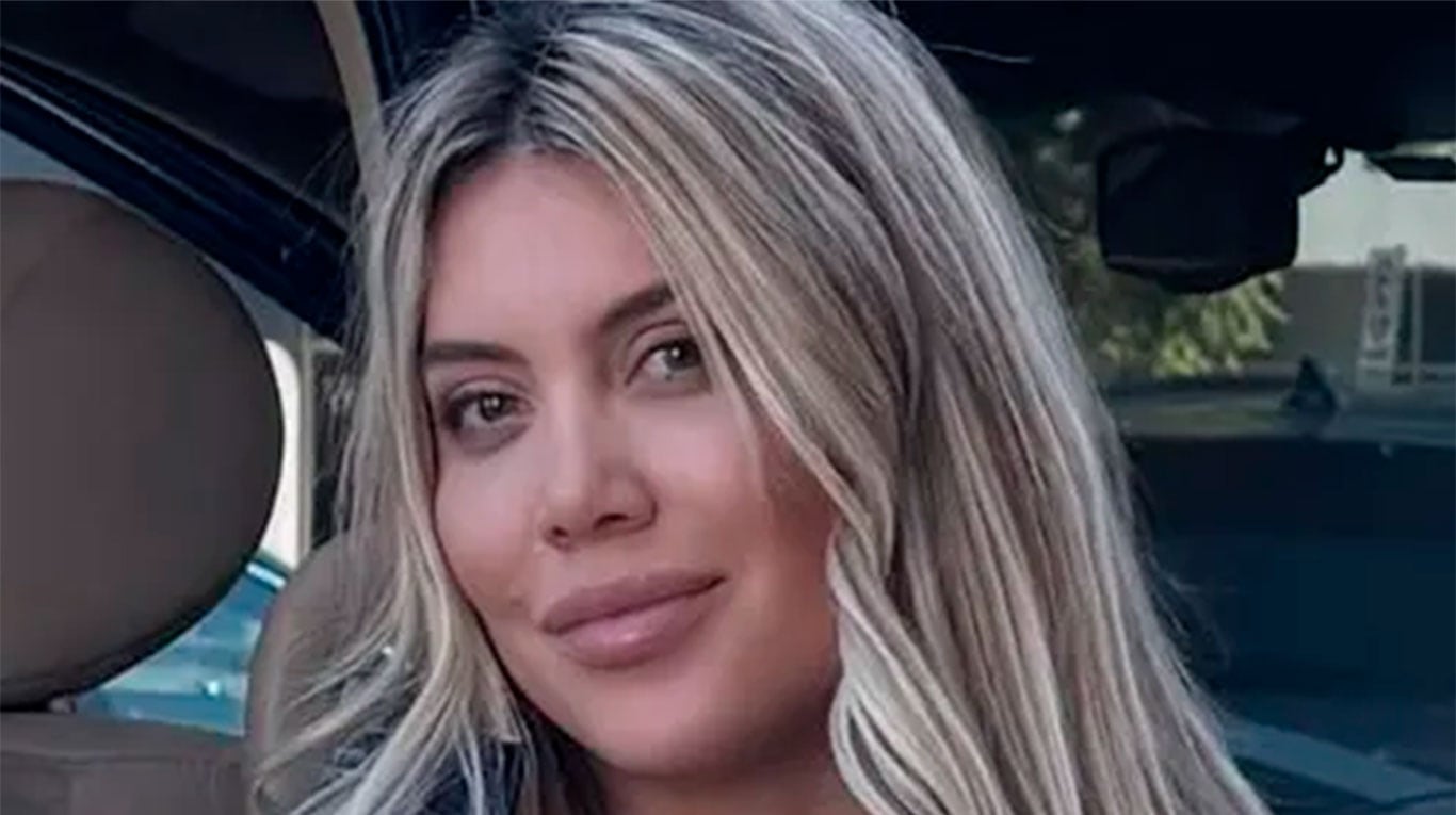 Wanda Nara en sus redes sociales (Foto: captura de Instagram).