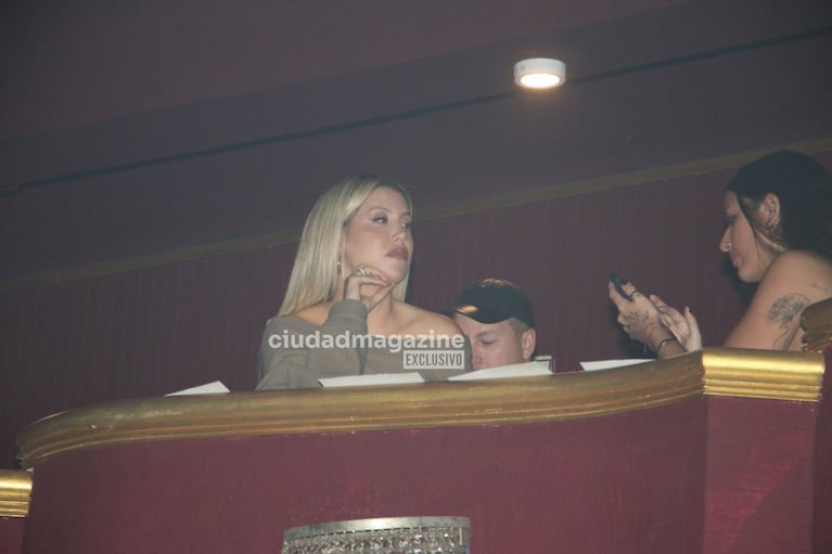 Wanda Nara en un desfile (Foto: Movilpress).