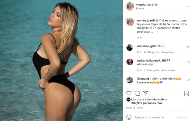 Wanda Nara espera a Antonela Rocuzzo con un proyecto fashion en Paris: "Tantas sorpresas"