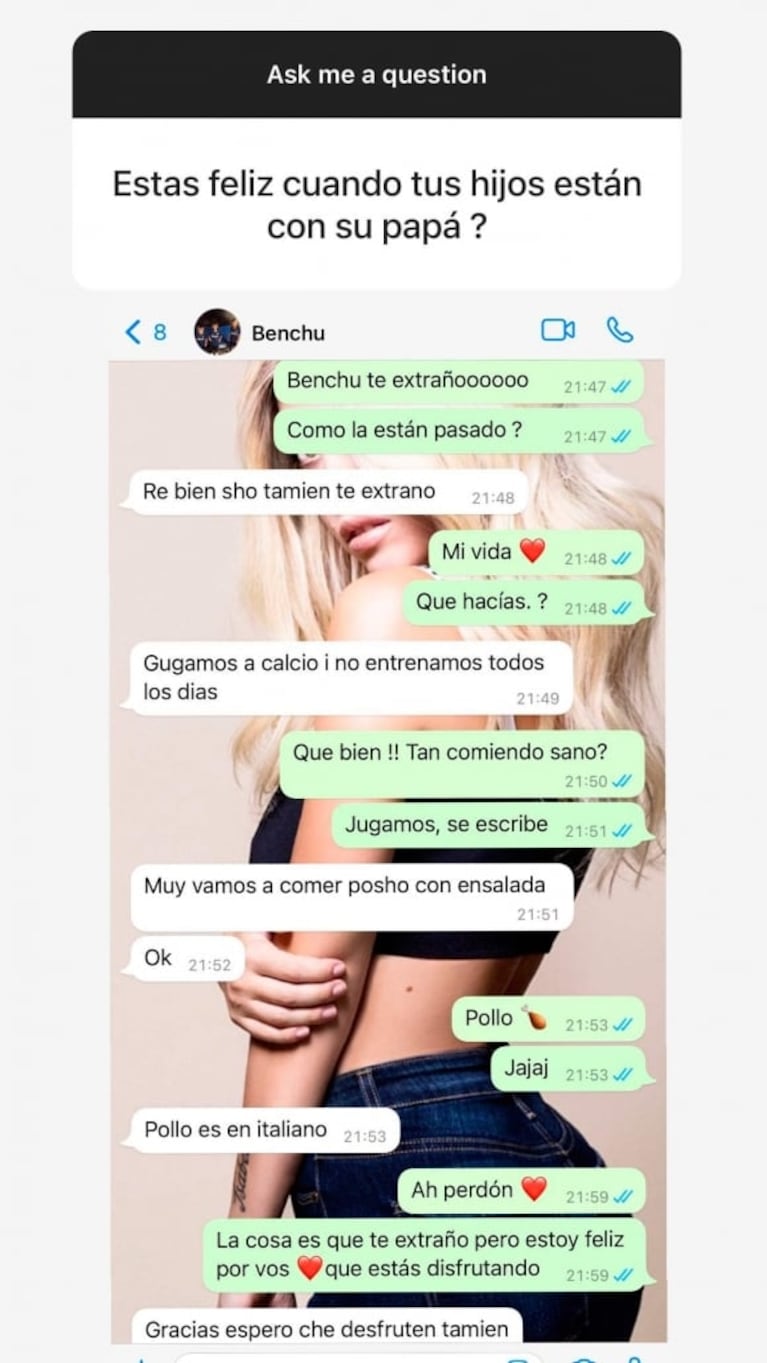 Wanda Nara fue contundente cuando le preguntaron cómo era su relación actual con Maxi López