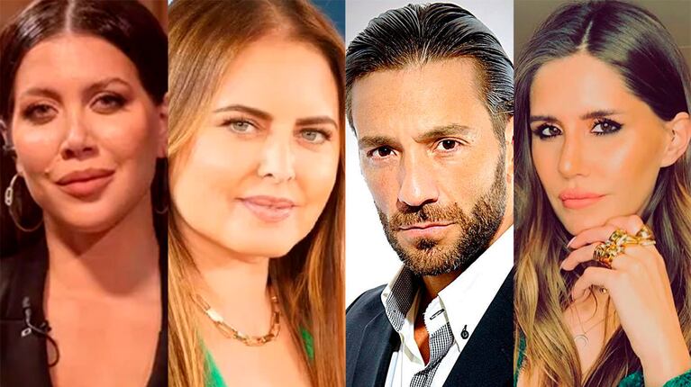 Wanda Nara, Gustavo Conti y Mica Tinelli despidieron a Silvina Luna.