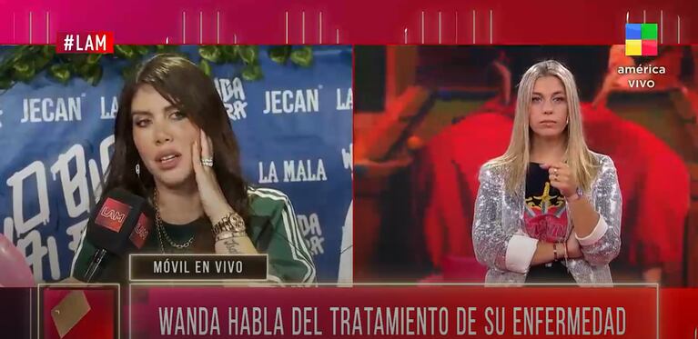 Wanda Nara habló a corazón abierto sobre su salud y se emocionó: “No siempre estoy bien”