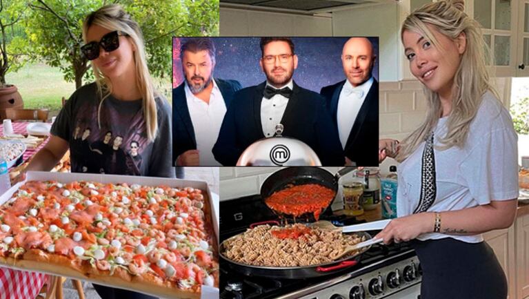 Wanda Nara habló de la posibilidad de estar en la tercera temporada de MasterChef Celebrity.
