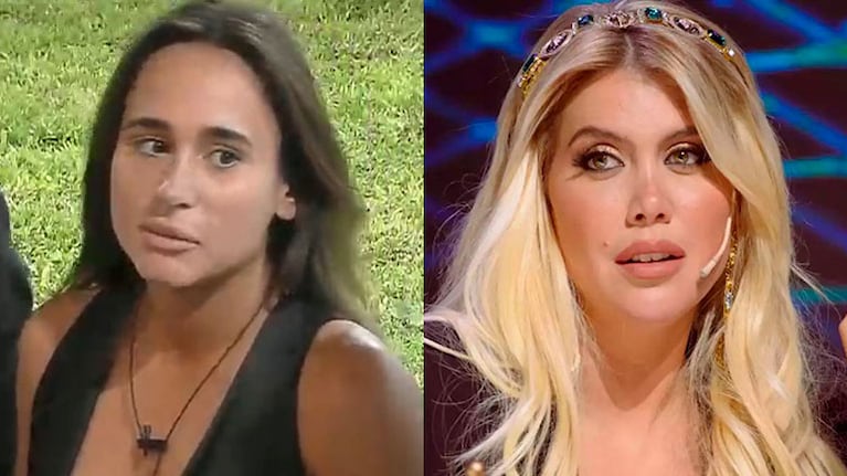 Wanda Nara habló de Martina, la participante de Gran Hermano 2022. 