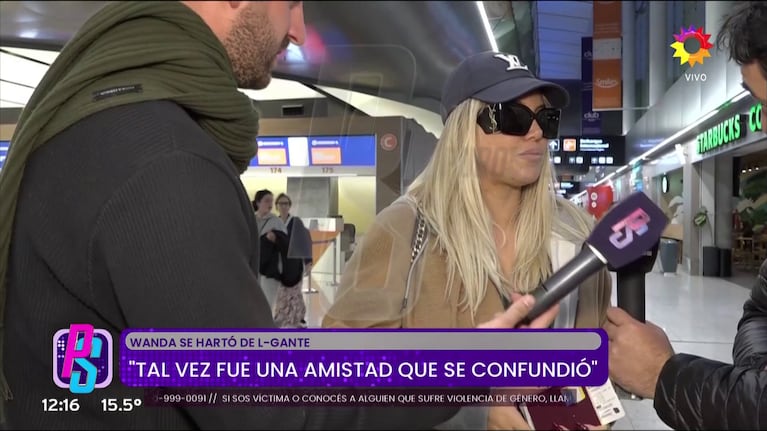 Wanda Nara habló en Puro Show (Foto: captura de eltrece).